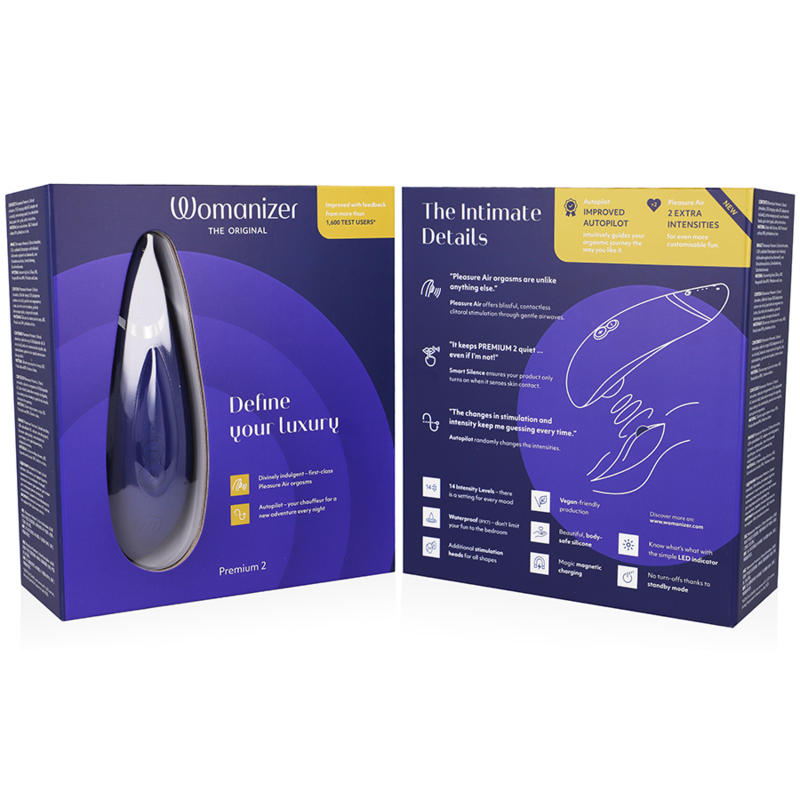 WOMANIZER - PREMIUM 2 ESTIMULADOR CLITORIAL