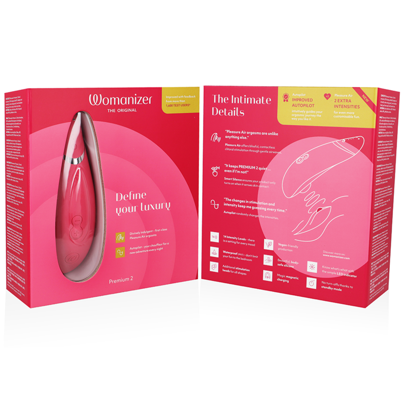 WOMANIZER - PREMIUM 2 ESTIMULADOR CLITORIAL