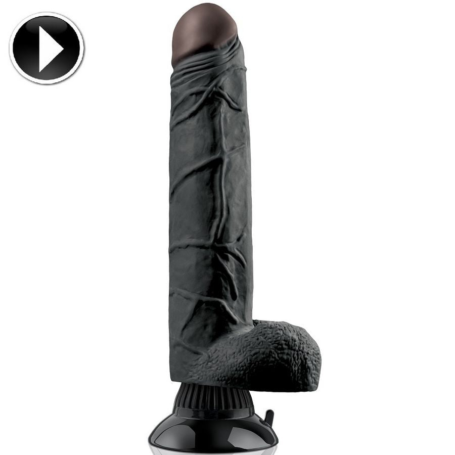 REAL FEEL DELUXE - VIBRADOR NR 7 PRETO