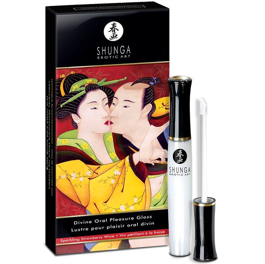 SHUNGA - DIVINO LIP GLOSS MORANGO E CAVA