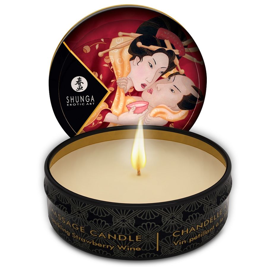 SHUNGA - MINI CARESS BY CANDELIGHT MASSAGE VELA 30 ML