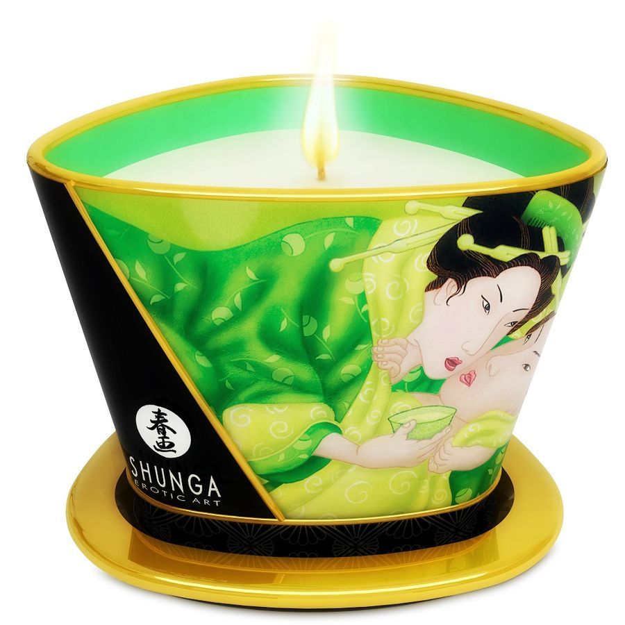 SHUNGA - MINI CARESS BY CANDELIGHT VELA DE MASSAGEM 170 ML