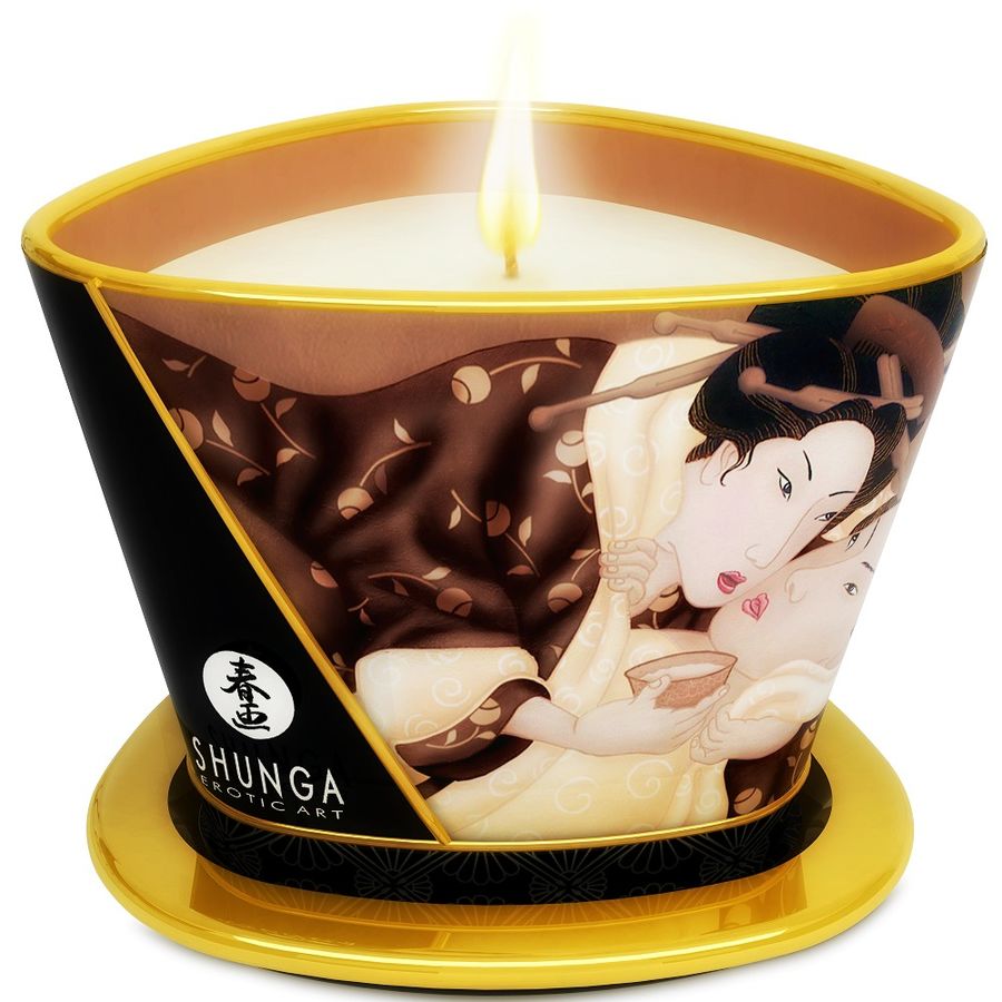 SHUNGA - MINI CARESS BY CANDELIGHT VELA DE MASSAGEM 170 ML