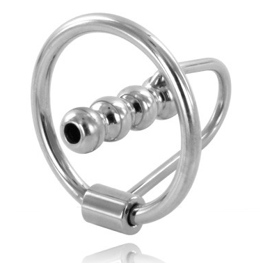 METAL HARD - ANEL DE GLNDULA COM PLUG URETRAL 28MM