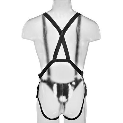 KING COCK - 25,5 CM STRAP-ON SUSPENDER SYSTEM CARNE