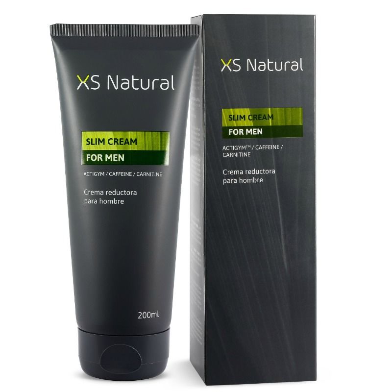 500 COSMETICS - CREME NATURAL XS PARA HOMENS, CREME PARA QUEIMAR A GORDURA ABDÔMEN