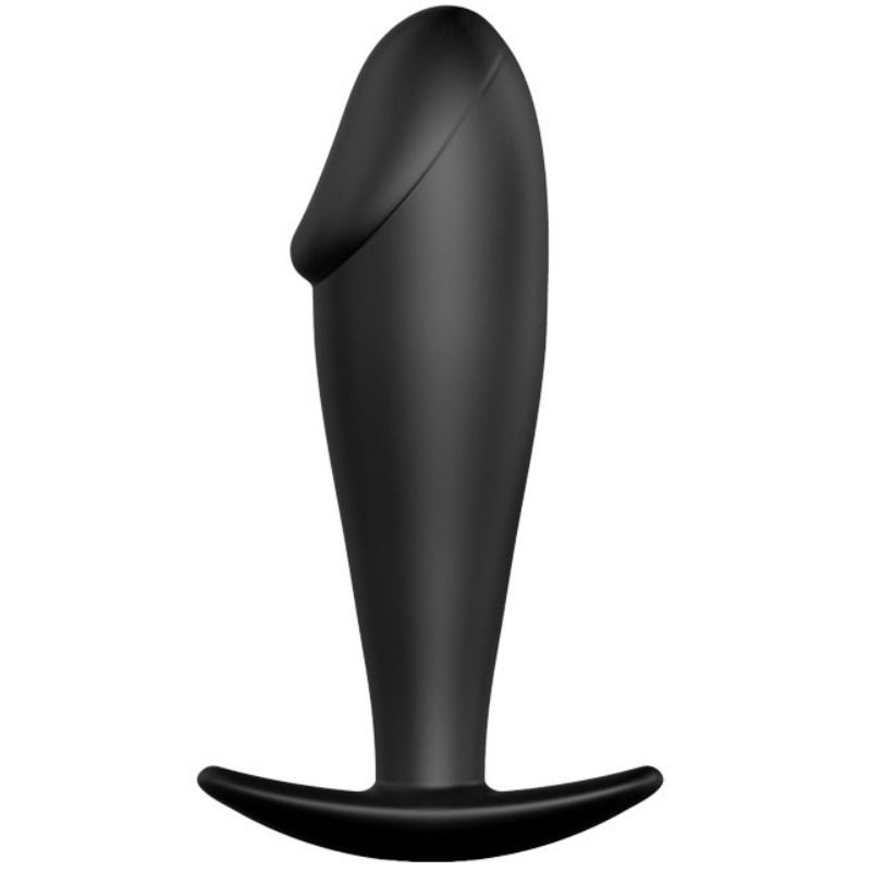 PRETTY LOVE - PLUG ANAL FORMA DE PÊNIS DE SILICONE PRETO