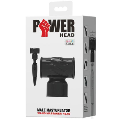 BAILE - MASSAGEADOR MASCULINO CABEÇA INTERCAMBIÁVEL POWER HEAD