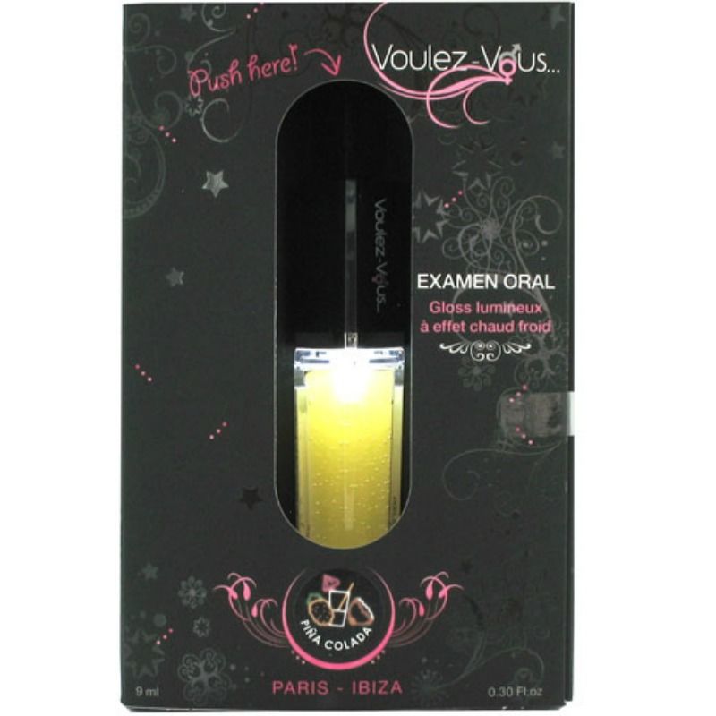 VOULEZ-VOUS - GLOSS LEVE COM EFEITO QUENTE FRIO - PIÑA COLADA 10 ML