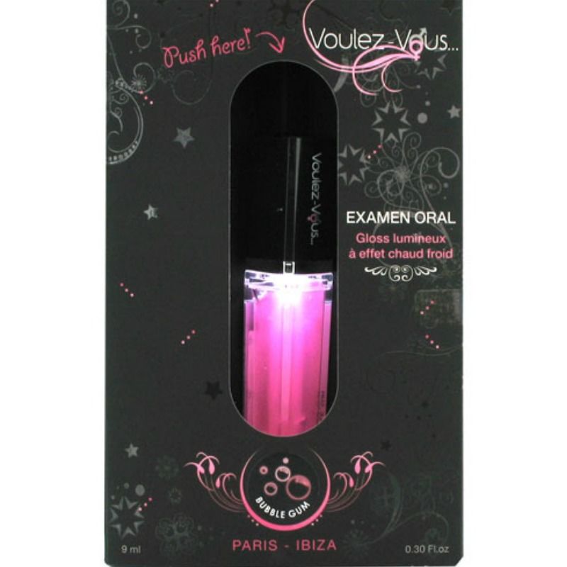 VOULEZ-VOUS - LIGHT GLOSS COM EFEITO QUENTE FRIO - BUBBLEGUM 10 ML