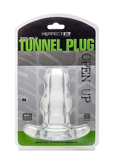 PERFECT FIT BRAND - TUNEL DUPLO PLUG MEDIO TRANSPARENTE