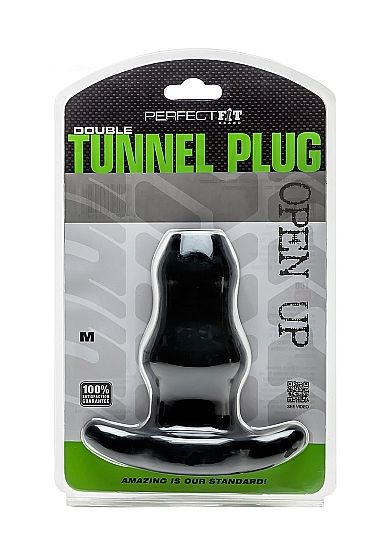 PERFECT FIT BRAND - TUNEL DUPLO PLUG MEDIO PRETO