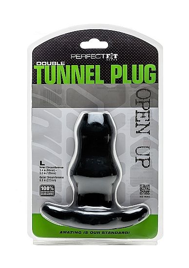 PERFECT FIT BRAND - TUNEL DUPLO PLUG GRANDE PRETO