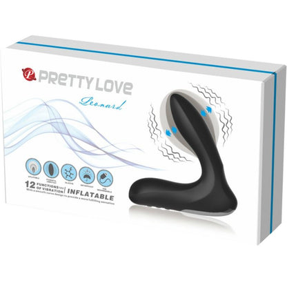 PRETTY LOVE - MASSAGEADOR PRÓSTICO INFLVEL LEONARD COM VIBRAO