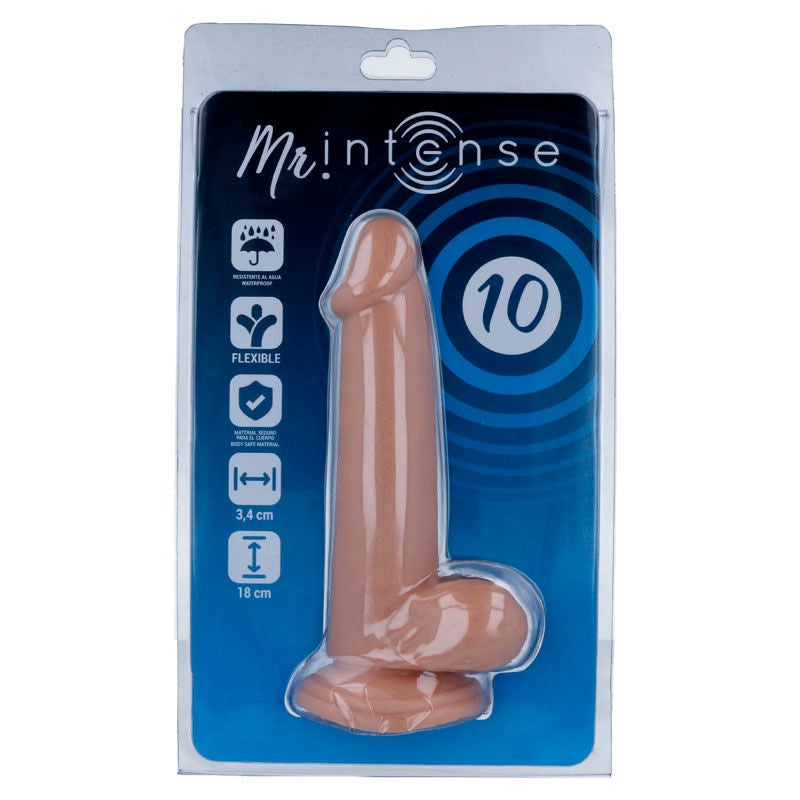 MR INTENSE - 10 REALISTIC PENIS 18 CM -O- 3.4 CM