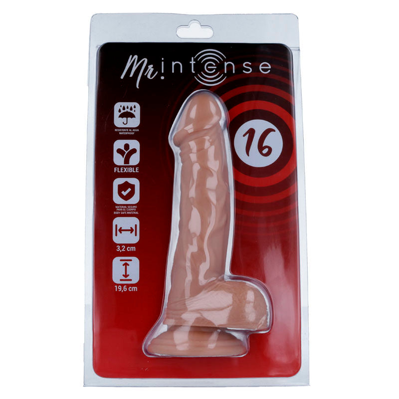 MR INTENSE - 16 REALISTIC PENIS 19.6 CM -O- 3.2 CM