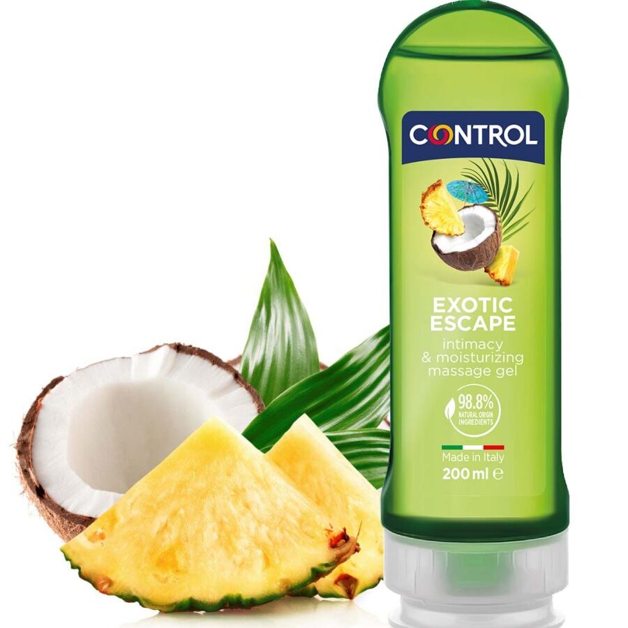 CONTROL - 2 EM 1 MASSAGEM E PRAZER 200 ML