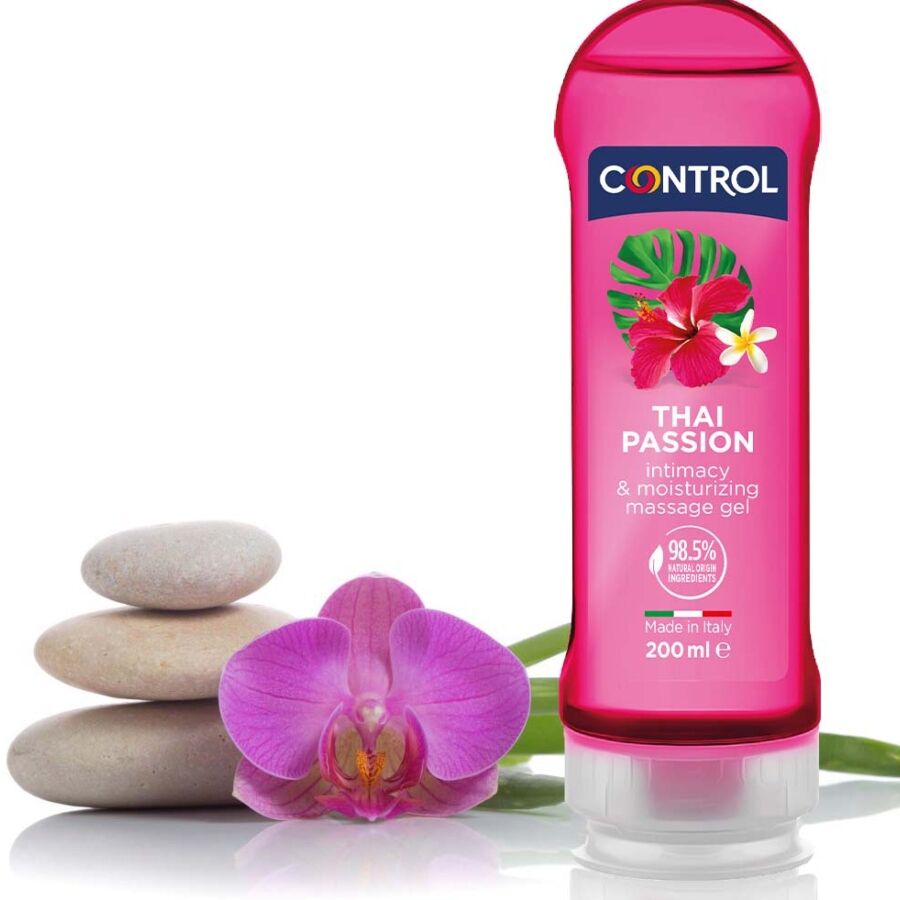 CONTROL - 2 EM 1 MASSAGEM E PRAZER 200 ML