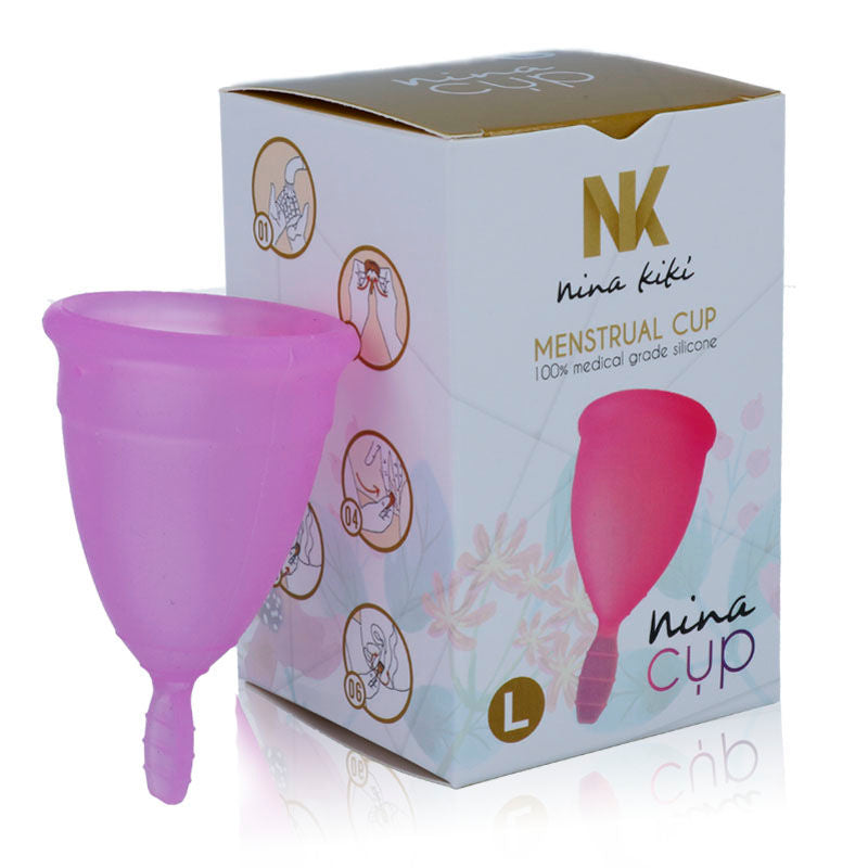 NINA KIKÍ - COPO MENSTRUAL ROXO TAMANHO L