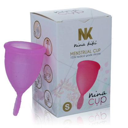 NINA KIKÍ - COPO MENSTRUAL ROXO TAMANHO S