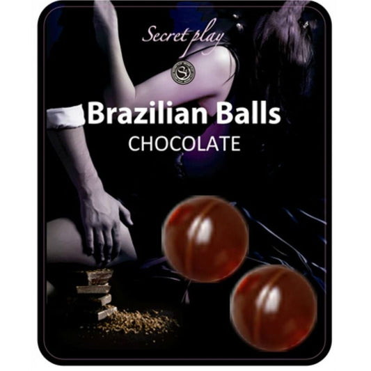 SECRETPLAY - 2 BOLAS BRASILEIRAS DE CHOCOLATE