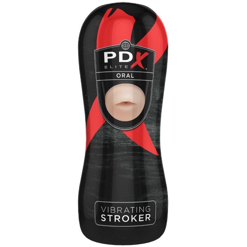 PDX ELITE - MASTURBADOR VIBRATÓRIO ORAL STROKER