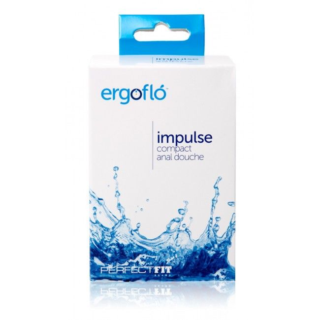 PERFECT FIT BRAND - ERGOFLO IMPULSE ANAL DOUCHE PRETO