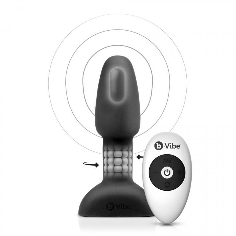 B-VIBE - PLUG ANAL DE CONTROLO REMOTO RIMMING