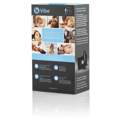 B-VIBE - PLUG ANAL SNUG 4 PRETO