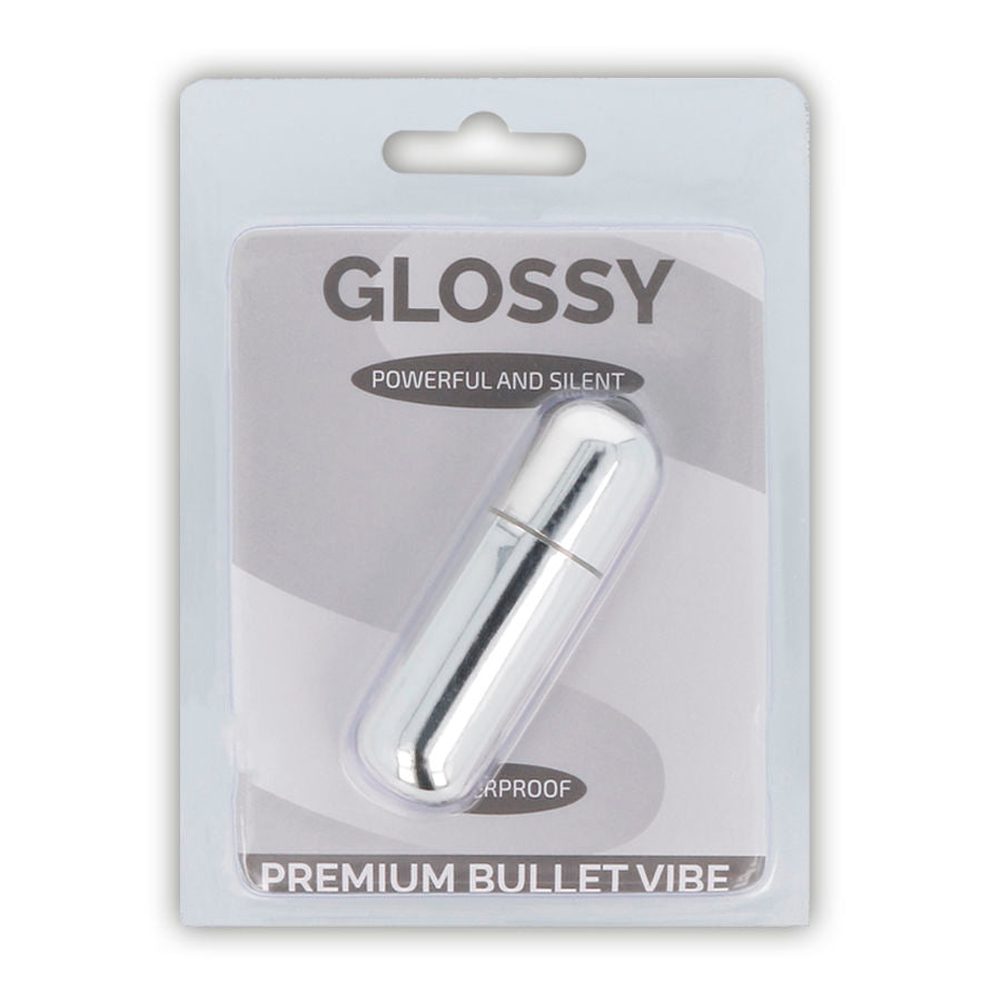 GLOSSY - BALA VIBRANTE PREMIUM VIBE 10V PRATA