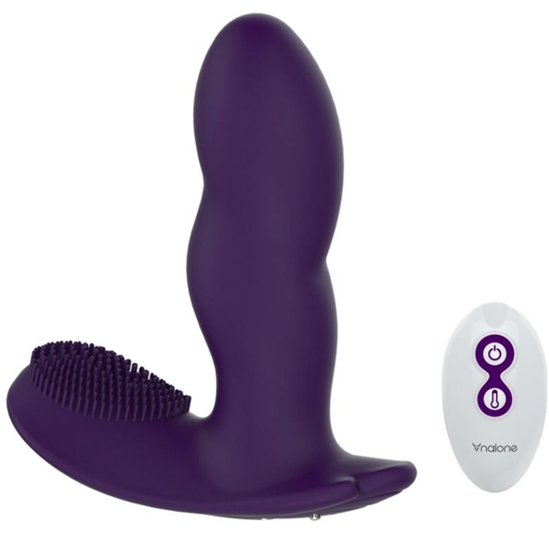 NALONE - MASSAGER DE CONTROLE REMOTO LOLI - ROXO