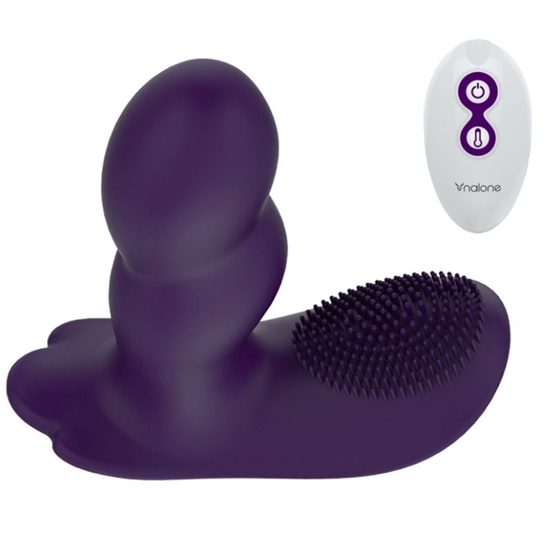 NALONE - MASSAGER DE CONTROLE REMOTO LOLI - ROXO