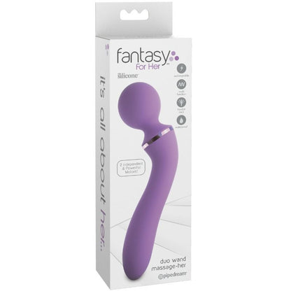 FANTASY FOR HER - VIBRADOR DUO WAND MASSAGEM PARA ELA