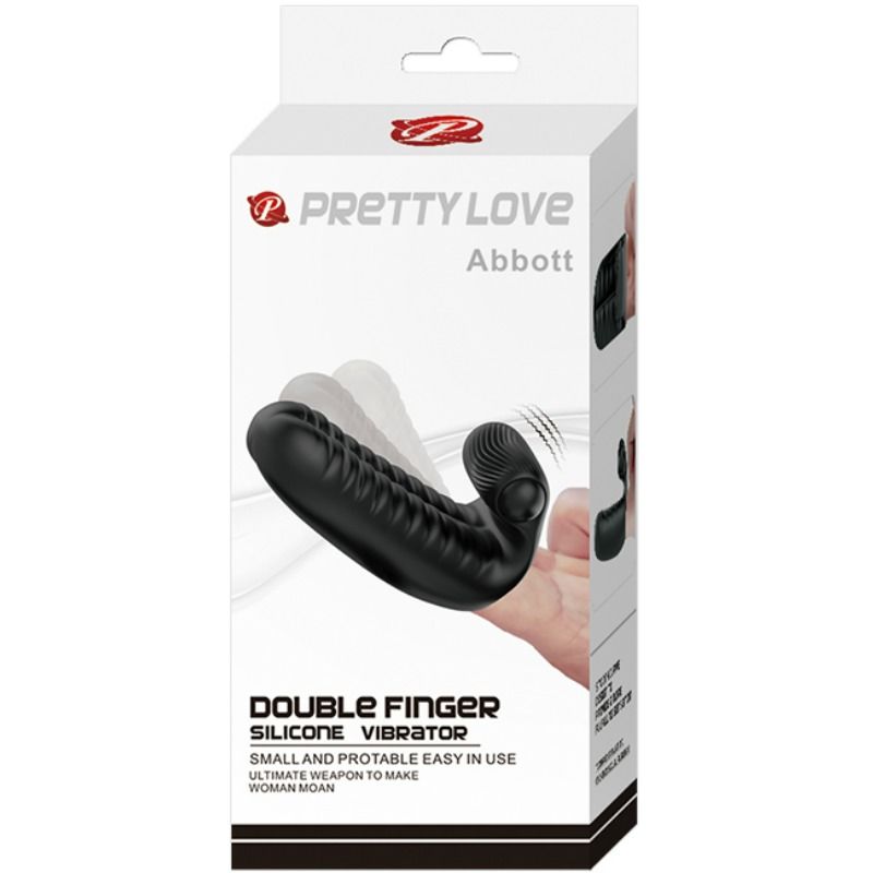 PRETTY LOVE - ESTIMULADOR PRETO ABBOTT DEDAL