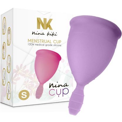 NINA KIKÍ - COPO MENSTRUAL ROXO TAMANHO S