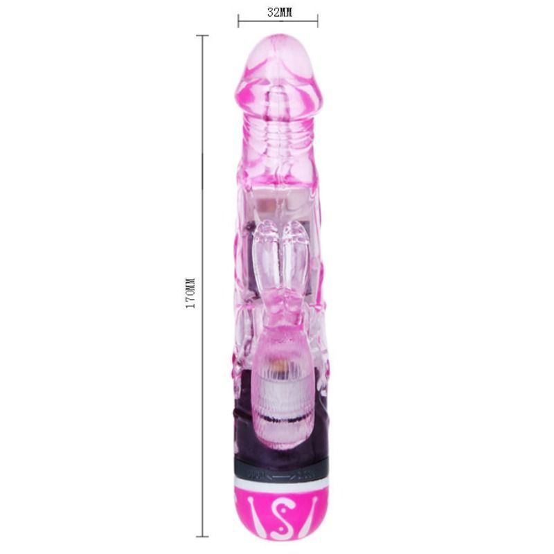 BAILE - VIBRADOR DE MULTI VELOCIDADE COM COELHO LILAS