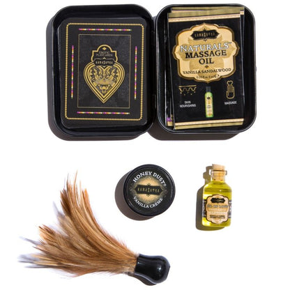 KAMASUTRA - WEEKENDER TIN KIT CREME DE BAUNILHA BAUNILHA