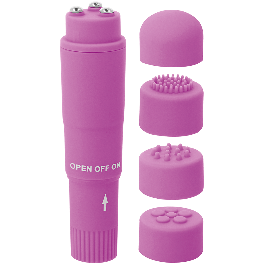 GLOSSY - MASSAGER DE BOLSO KURT ROXO