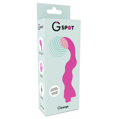 G-SPOT -  GEORGE VIBRADOR GUM ROSA