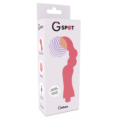 G-SPOT - GOHAN G-SPOT VIBRADOR LUZ VERMELHA