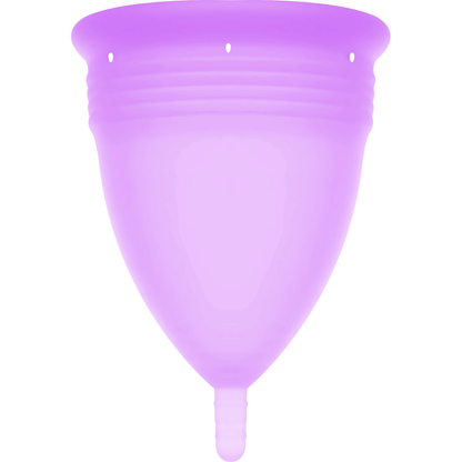 STERCUP - COPO MENSTRUAL DE SILICONE FDA TAMANHO L LILAC