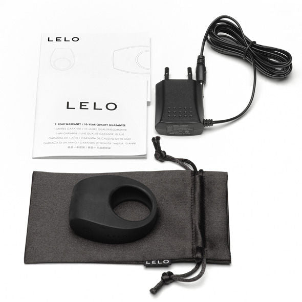 LELO - ANEL VIBRADOR PRETO TOR II