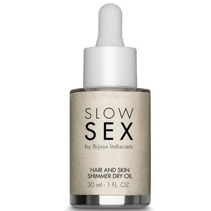 BIJOUX - SLOW SEX ÓLEO SECO ILUMINANTE MULTIFUNÇÕES 30 ML