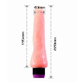 NMC TOYS - VIBRADOR REALÍSTICO 19.5 CM