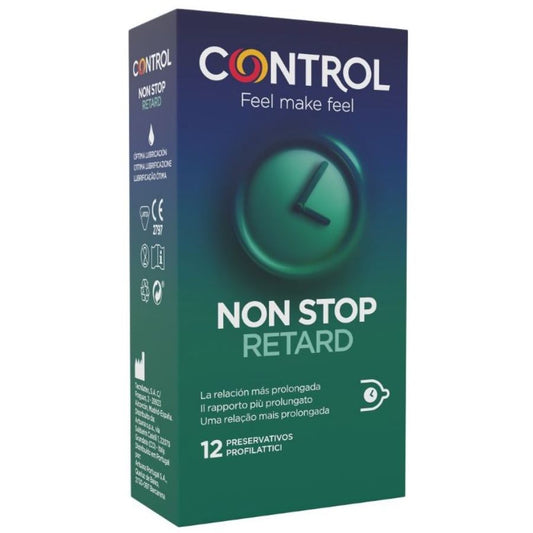 CONTROL - PRESERVATIVOS NON STOP RETARD 12 UNIDADES