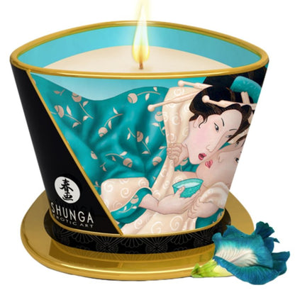 SHUNGA - MINI CARESS BY CANDELIGHT VELA DE MASSAGEM 170 ML