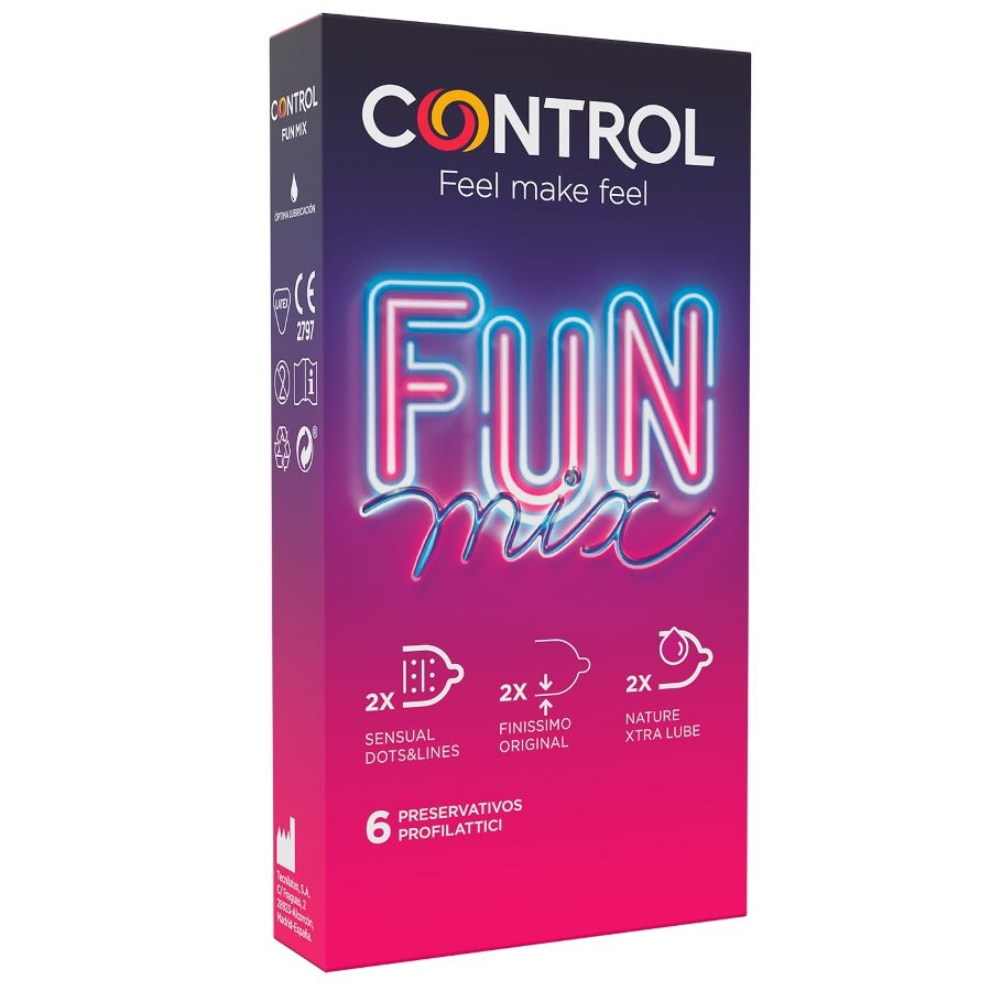 CONTROL - FEEL FUN MIX 6 UNIDADES