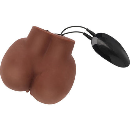 ACT - MASTURBADOR REALÍSTICO BIG ASS COM VIBRADOR BROWN