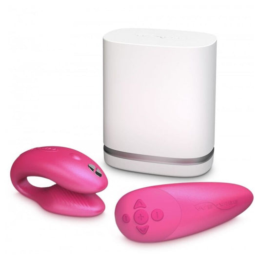 WE-VIBE - VIBRADOR WE VIBE CHORUS PARA CASAIS COM SQUEEZE CONTROL ROSA