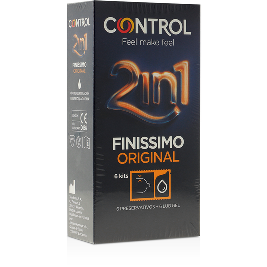 CONTROL - FINISIMO DUO + LUBRIFICANTE